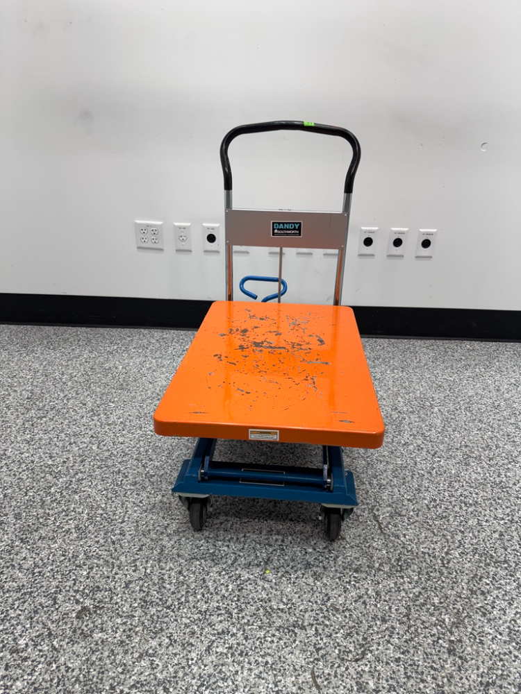 Image of Dandy Hydraulic Scissor Lift Table Cart